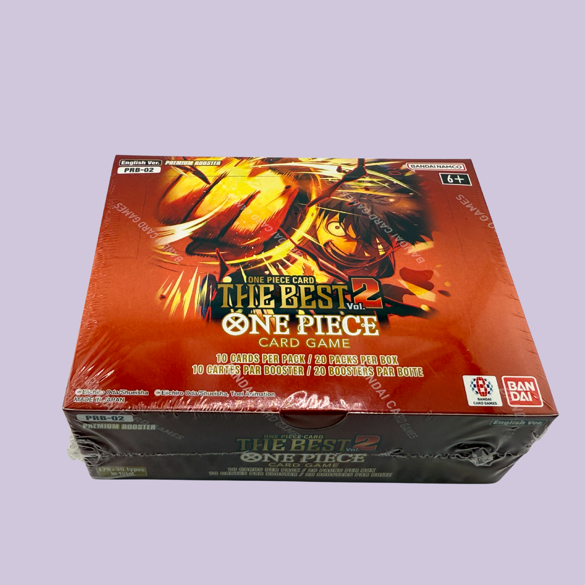One Piece Card Game PRB02 The Best Vol.2 Premium Booster Box English TCG Fabrik Inc One Piece Card Game PRB02 The Best Vol.2 Premium Booster Box English TCG Fabrik Inc
