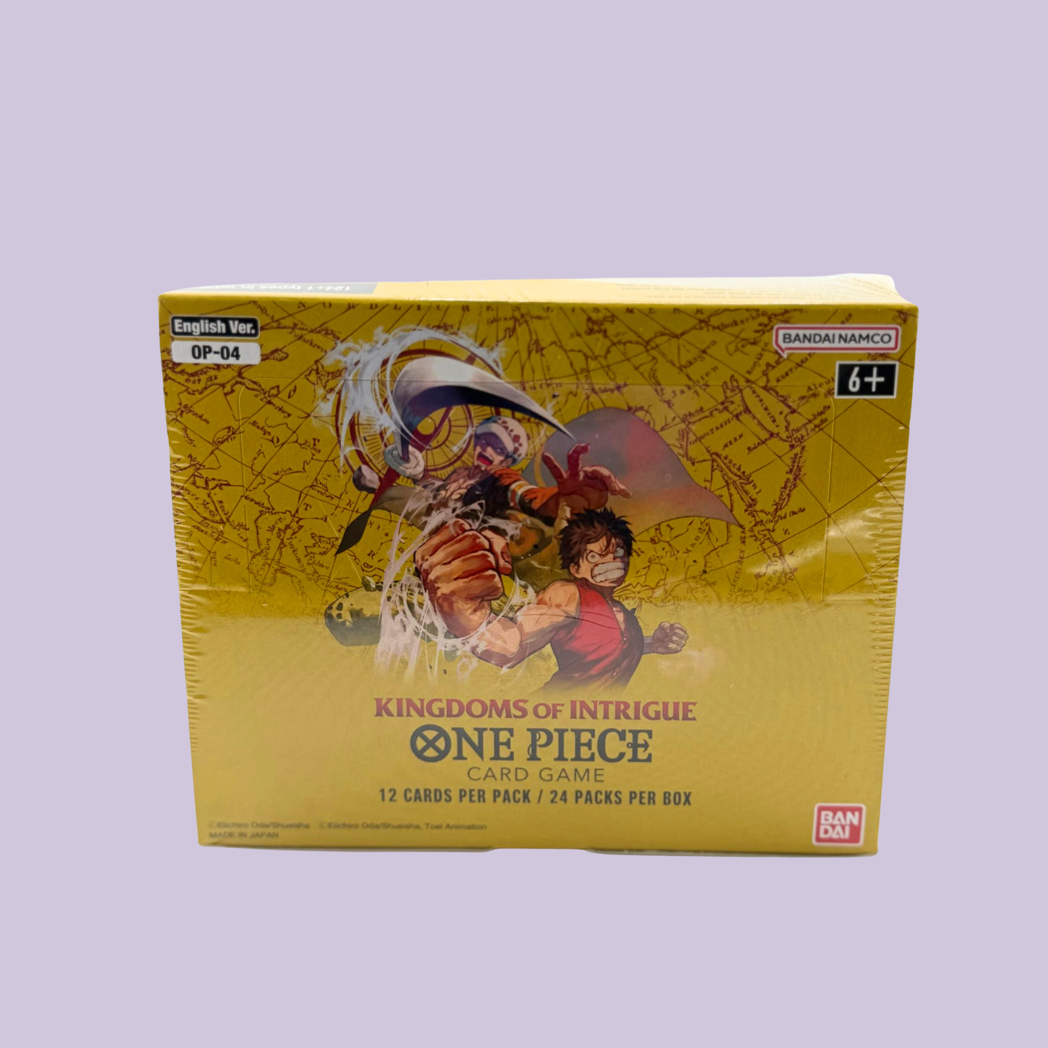 One Piece Card Game OP04 Kingdoms of Intrigue Booster Box TCG Fabrik Inc One Piece Card Game OP04 Kingdoms of Intrigue Booster Box TCG Fabrik Inc