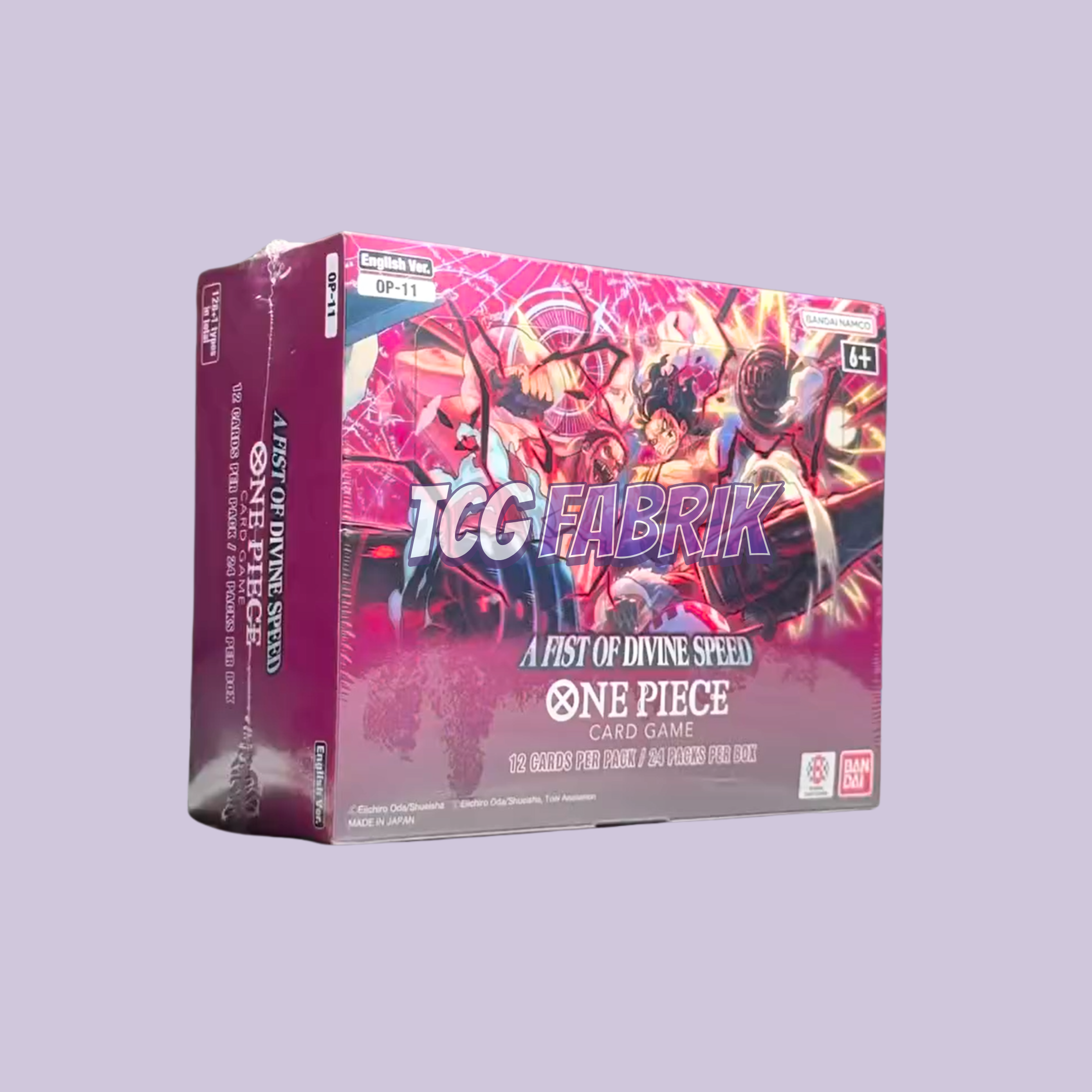 [PREORDER ] One Piece Card Game OP11 A Fist of Divine Speed Booster Box